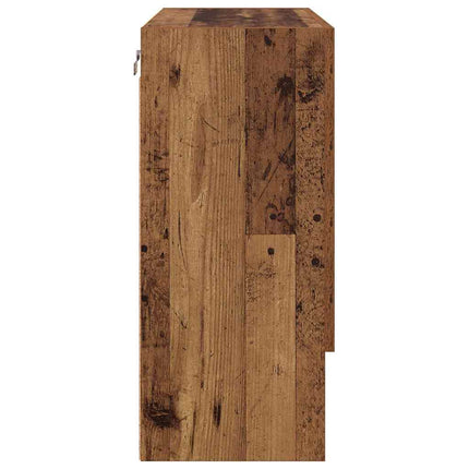 Väggskåp Gammalt trä 60 x 31 x 70 cm Konstruerat trä