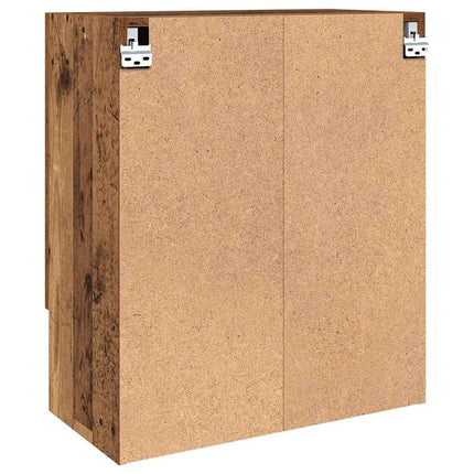 Väggskåp Gammalt trä 60 x 31 x 70 cm Konstruerat trä