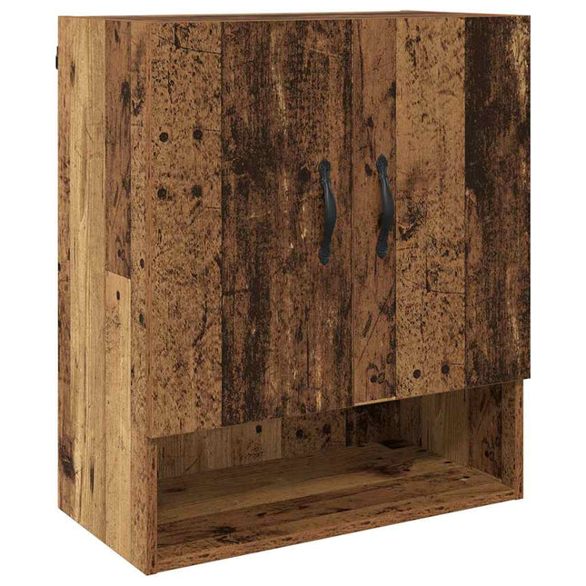 Väggmonterat skåp 60 x 31 x 70 cm Konstruerat trä Gammalt trä