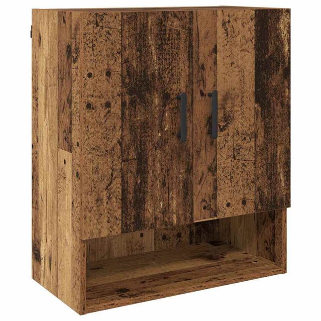 Väggmonterat skåp 60 x 31 x 70 cm Konstruerat trä Gammalt trä