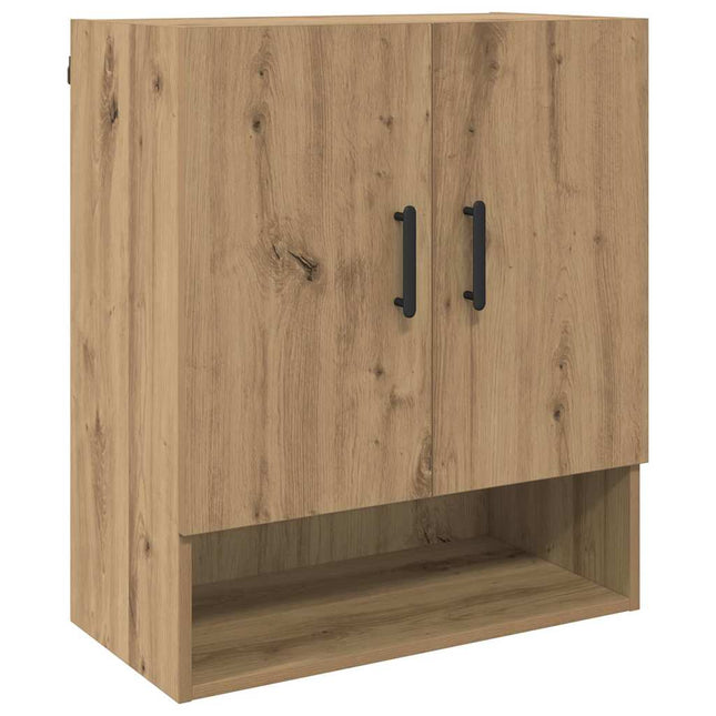 Väggmonterat skåp 60 x 31 x 70 cm Konstruerat trä Artisan Ek