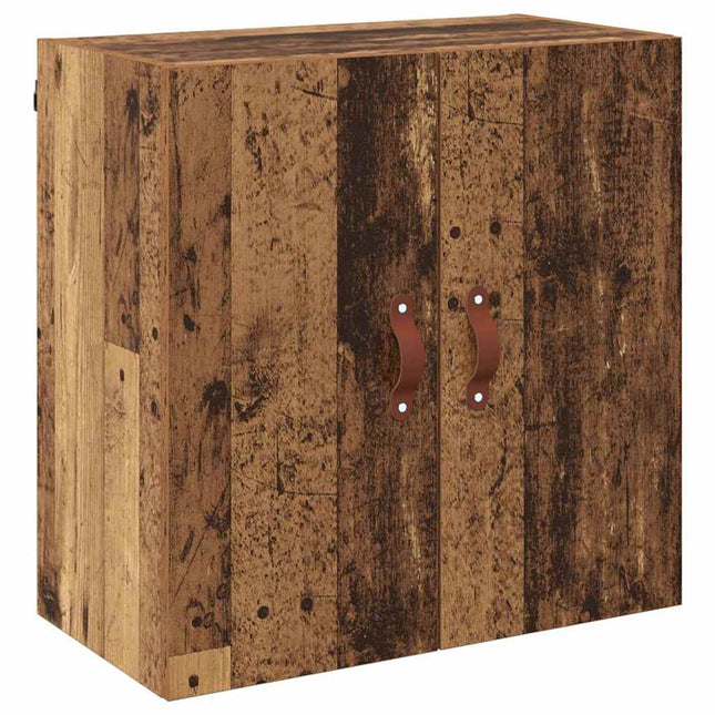 Väggskåp 60 x 31 x 60 cm Konstruerat trä Gammalt trä