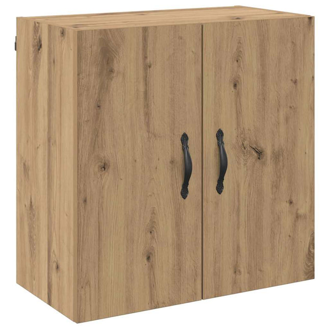 Väggmonterat skåp 60 x 31 x 60 cm Konstruerat trä Artisan Ek