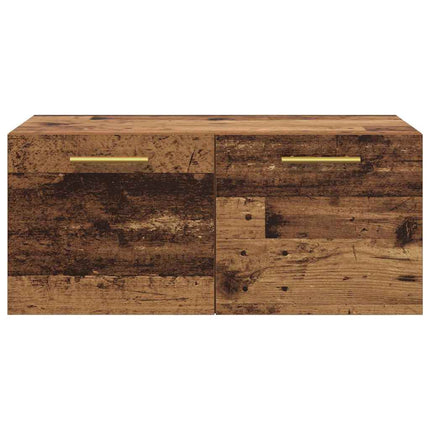 Väggskåp Gammalt trä 80 x 36.5 x 35 cm Konstruerat trä