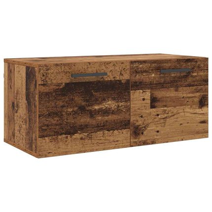 Väggskåp Gammalt trä 80 x 36.5 x 35 cm Konstruerat trä