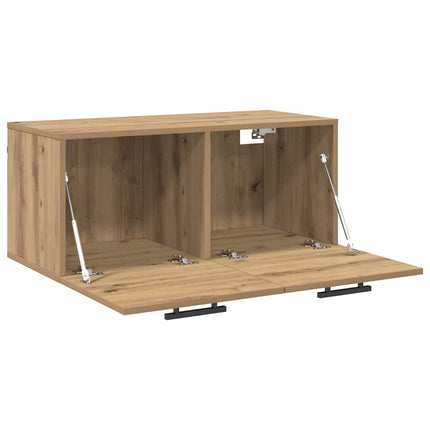 Väggskåp artisan ek 80 x 36.5 x 35 cm Konstruerat trä