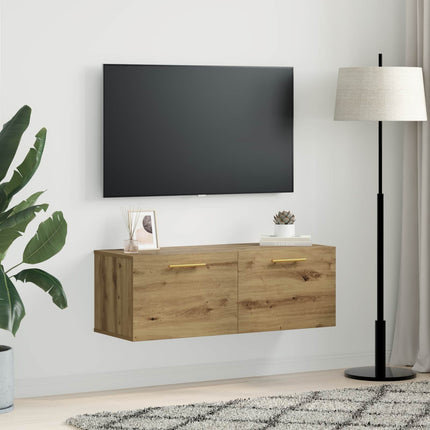 Väggskåp artisan ek 100 x 36.5 x 35 cm Konstruerat trä