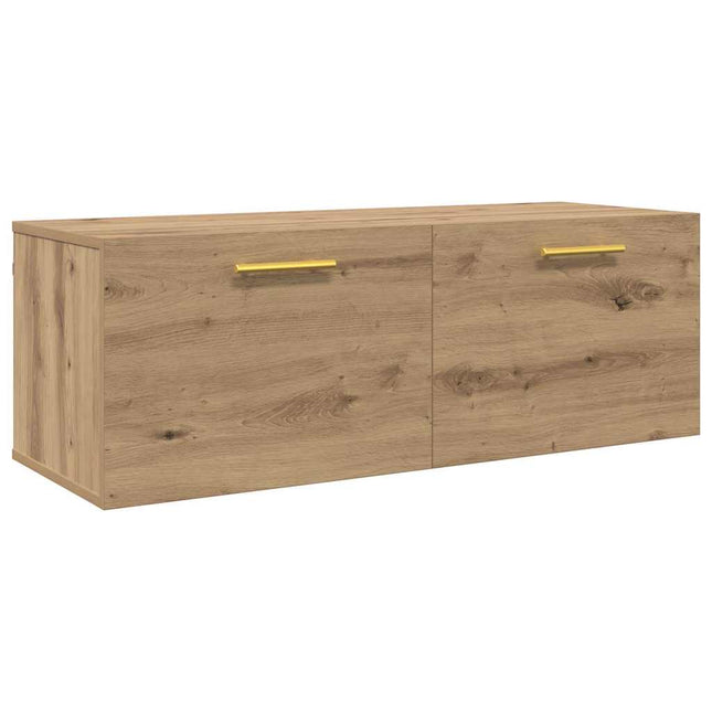 Väggskåp 100 x 36.5 x 35 cm Konstruerat trä artisan ek