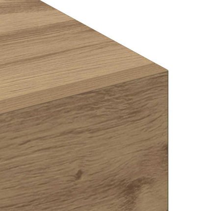 Väggmonterat skåp Artisan Ek 100 x 36,5 x 35 cm Konstruerat trä
