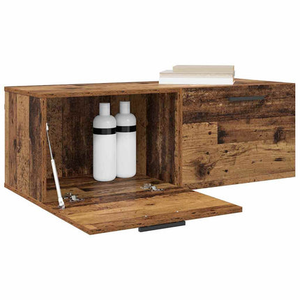 Väggskåp Gammalt trä 100 x 36.5 x 35 cm Konstruerat trä