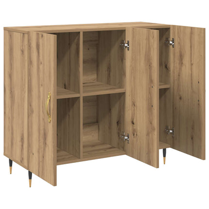 Sideboard Artisan Ek 90 x 34 x 80 cm Konstruerat trä