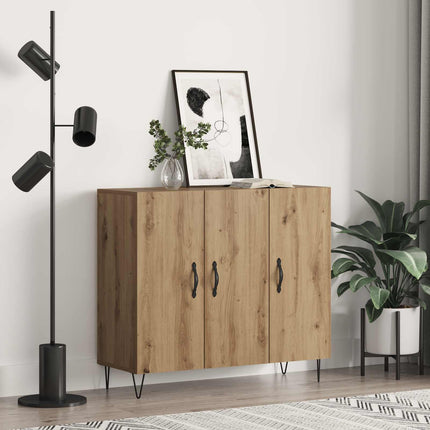 Sideboard Artisan Ek 90 x 32,5 x 80 cm Konstruerat trä