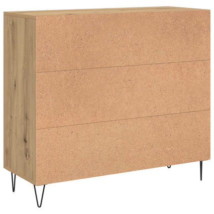 Sideboard Artisan Ek 90 x 32,5 x 80 cm Konstruerat trä