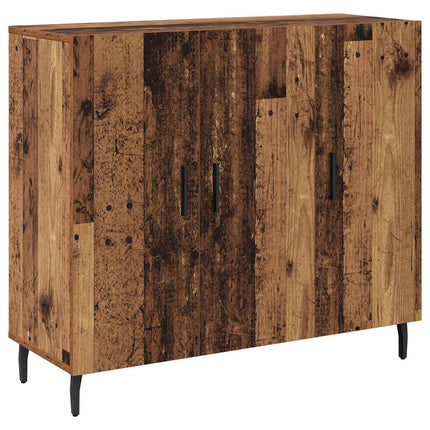 Sideboard Gammalt trä 90 x 34 x 80 cm Konstruerat trä