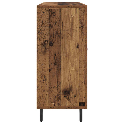 Sideboard Gammalt trä 90 x 34 x 80 cm Konstruerat trä