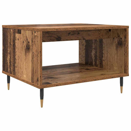 Kaffeebord Gammalt trä 60 x 50 x 40 cm Konstruerat trä