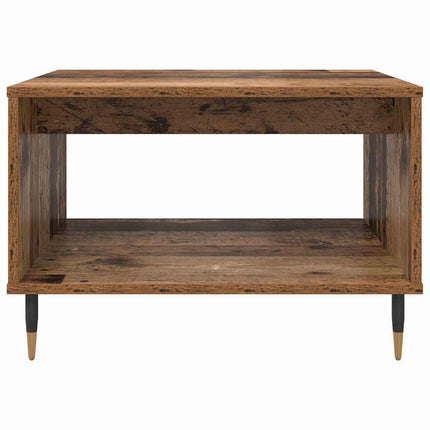 Kaffeebord Gammalt trä 60 x 50 x 40 cm Konstruerat trä