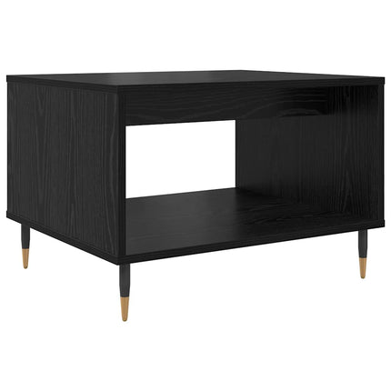 Kaffeebord Svart ek 60 x 50 x 40 cm Konstruerat trä