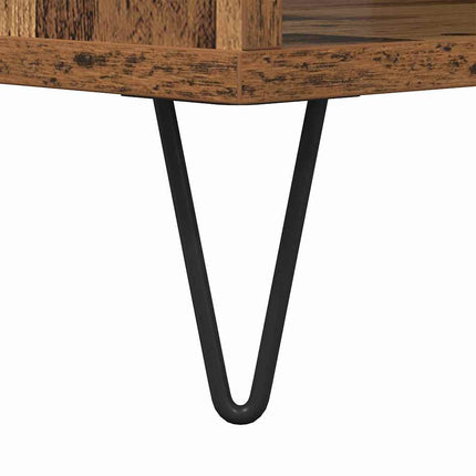 Kaffeebord Gammalt trä 60 x 50 x 40 cm Konstruerat trä
