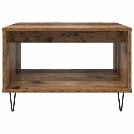 Kaffeebord Gammalt trä 60 x 50 x 40 cm Konstruerat trä