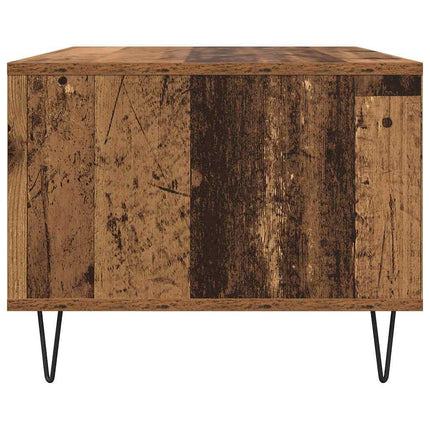 Kaffeebord Gammalt trä 60 x 50 x 40 cm Konstruerat trä