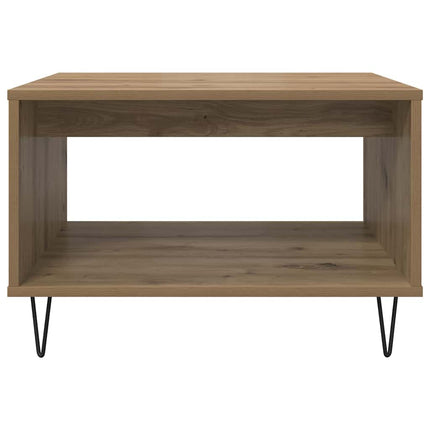 Kaffeebord artisan ek 60 x 50 x 40 cm Konstruerat trä