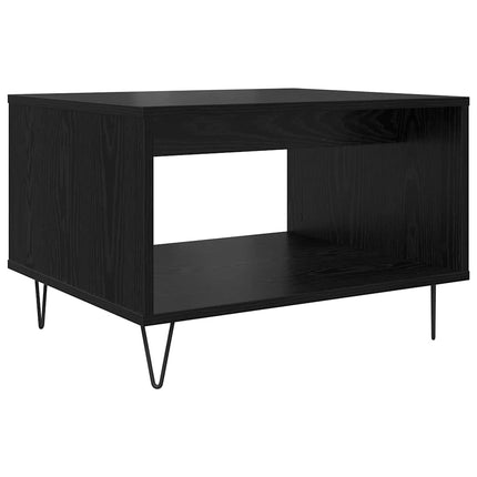 Kaffeebord Svart ek 60 x 50 x 40 cm Konstruerat trä