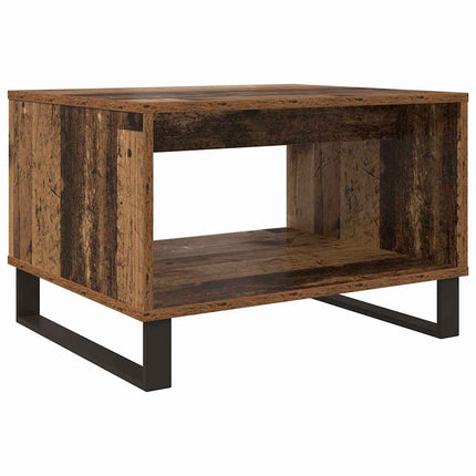 Kaffeebord Gammalt trä 60 x 50 x 40 cm Konstruerat trä
