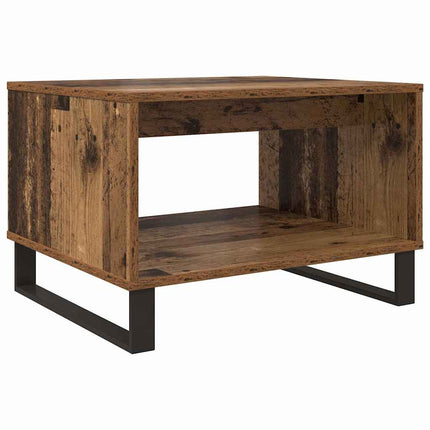 Kaffeebord Gammalt trä 60 x 50 x 40 cm Konstruerat trä