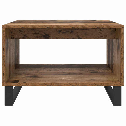 Kaffeebord Gammalt trä 60 x 50 x 40 cm Konstruerat trä