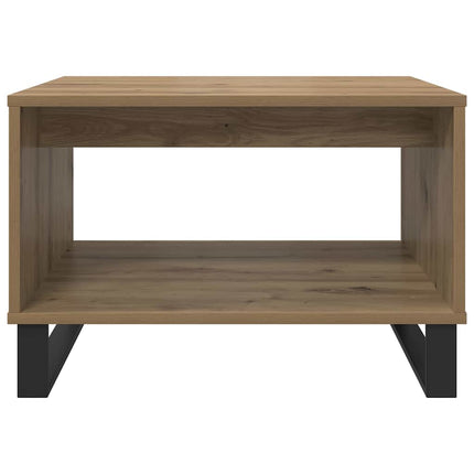 Kaffeebord artisan ek 60 x 50 x 40 cm Konstruerat trä