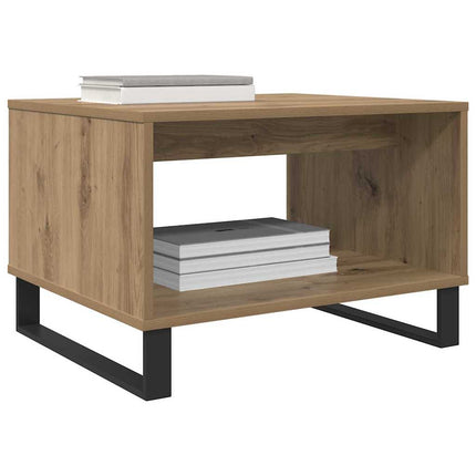 Kaffeebord artisan ek 60 x 50 x 40 cm Konstruerat trä
