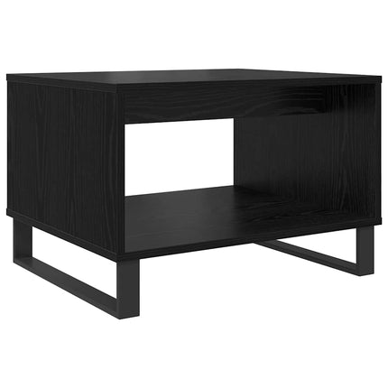 Kaffeebord Svart ek 60 x 50 x 40 cm Konstruerat trä