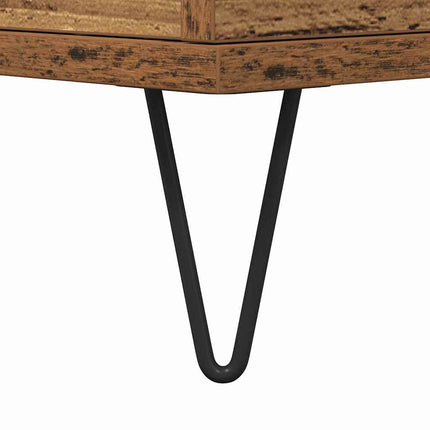 Kaffeebord Gammalt trä 90 x 44.5 x 45 cm Konstruerat trä