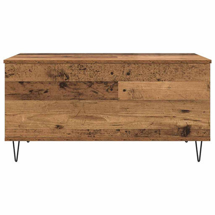 Kaffeebord Gammalt trä 90 x 44.5 x 45 cm Konstruerat trä
