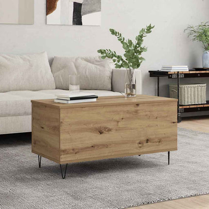 Kaffeebord artisan ek 90 x 44.5 x 45 cm Konstruerat trä
