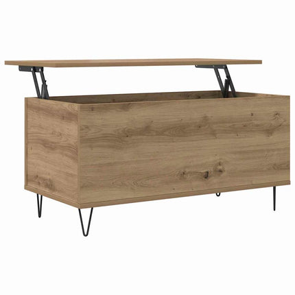 Kaffeebord artisan ek 90 x 44.5 x 45 cm Konstruerat trä