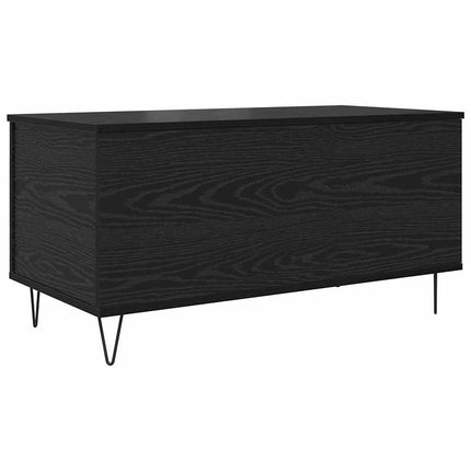 Kaffeebord Svart ek 90 x 44.5 x 45 cm Konstruerat trä