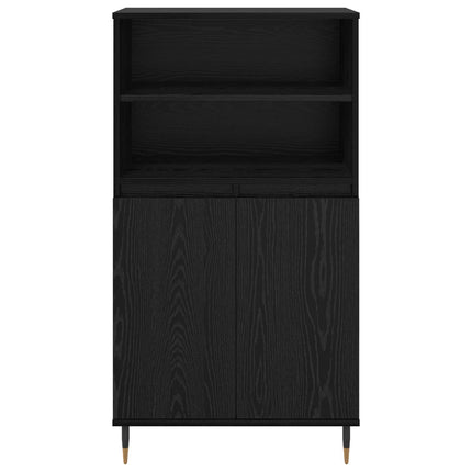 Skåp Svart 60 x 36 x 110 cm Konstruerat trä