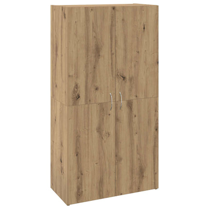 Kontorsskåp Gammalt trä 60 x 32 x 115 cm Konstruerat trä