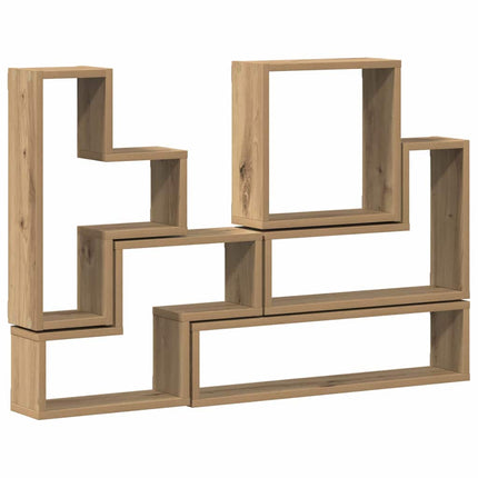 Vägg hylla Väggmonterat Artisan Ek 96 x 12 x 64 cm