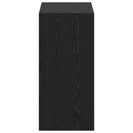 Garderob Svart ek 77 x 48 x 102 cm Konstruerat trä
