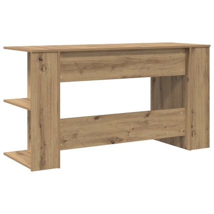Skrivbord med hylla artisan ek 140 x 50 x 75 cm Konstruerat trä