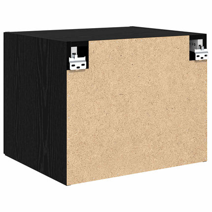 Väggskåp Svart ek 50 x 42,5 x 40 cm Konstruerat trä