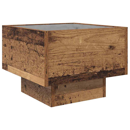 Kaffeebord Gammalt trä 40 x 40 x 30 cm Konstruerat trä