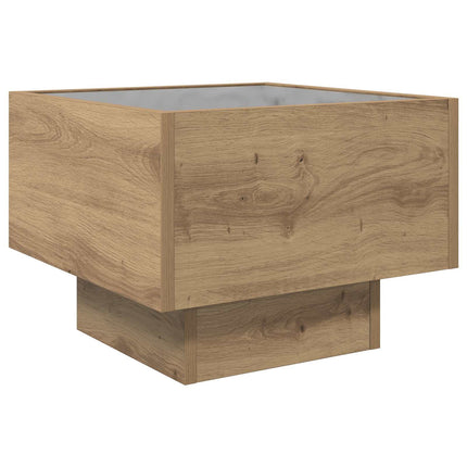 Kaffeebord artisan ek 40 x 40 x 30 cm Konstruerat trä