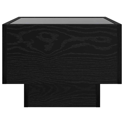 Kaffeebord Svart ek 40 x 40 x 30 cm Konstruerat trä