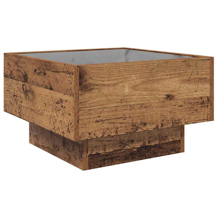 Kaffeebord Gammalt trä 50 x 50 x 30 cm