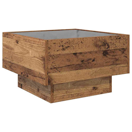Kaffeebord Gammalt trä 50 x 50 x 30 cm