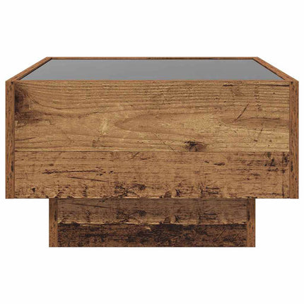 Kaffeebord Gammalt trä 50 x 50 x 30 cm